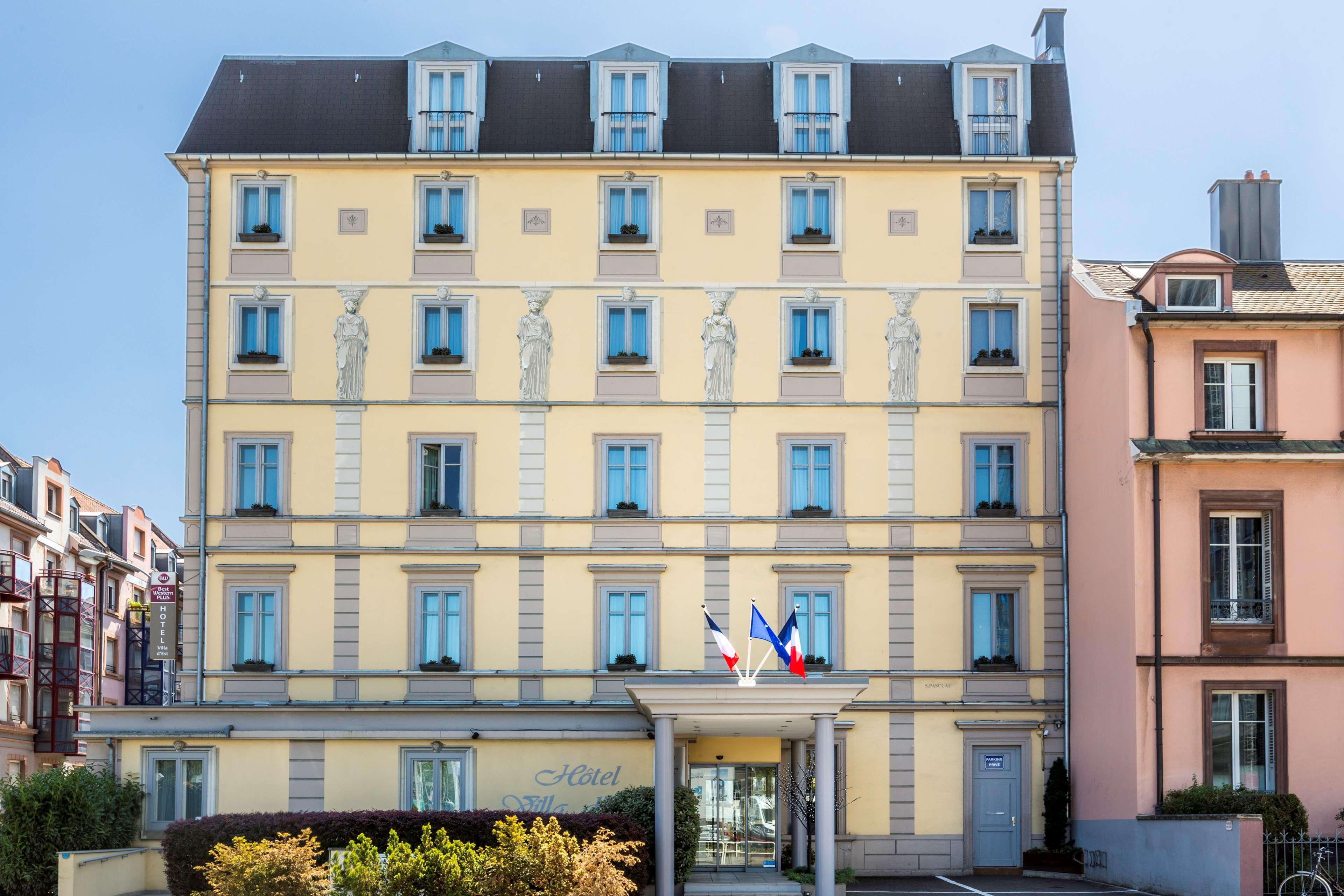 Best Western Plus Hotel Villa D'Est Estrasburgo Exterior foto