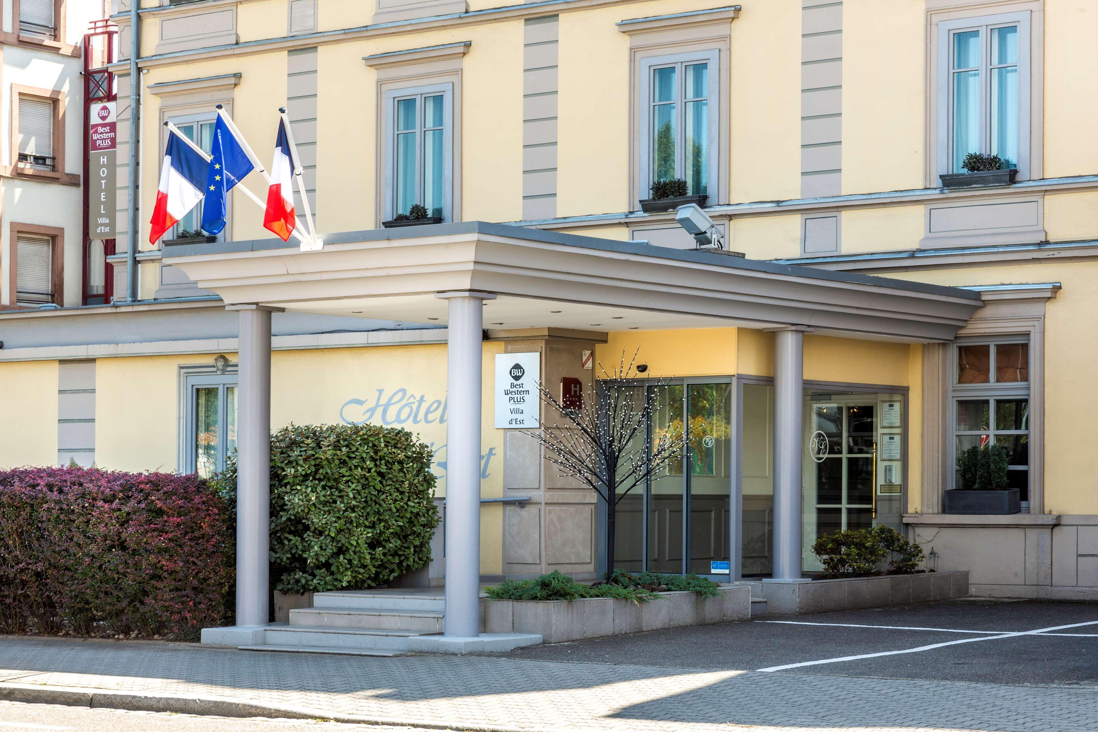 Best Western Plus Hotel Villa D'Est Estrasburgo Exterior foto
